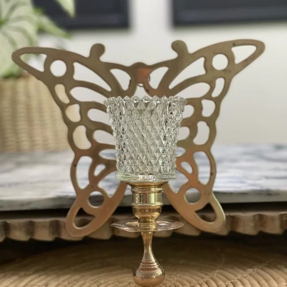 ✨Vintage Brass Butterfly Wall Sconce✨ - Picture 5 of 5